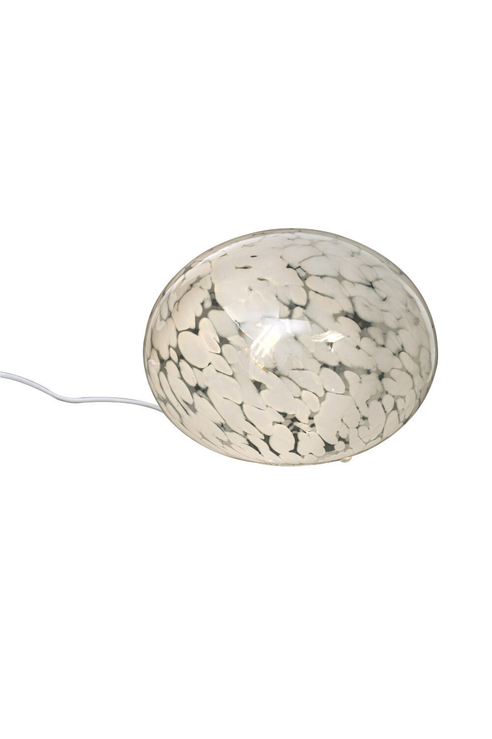 Globus Bordslampa 24Cm, Vit Prickig - Aneta Lighting Aneta Lighting 18472-61 Lampbutik I Centrala Göteborg - Lighty