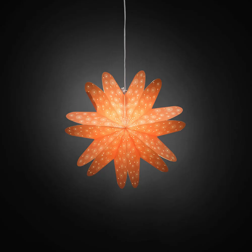 Adventsstjärna Orange 50 Cm - Gnosjö Konstsmide 2932-185 Lampbutik I Centrala Göteborg - Lighty