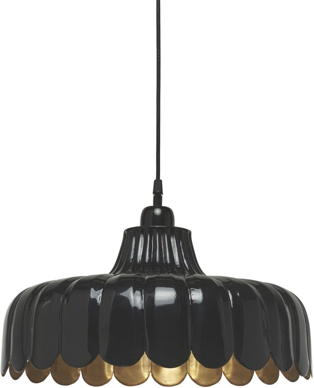 Wells Taklampa Svart/Guld 43Cm - Pr Home Pr Home 2834303 Lampbutik I Centrala Göteborg - Lighty