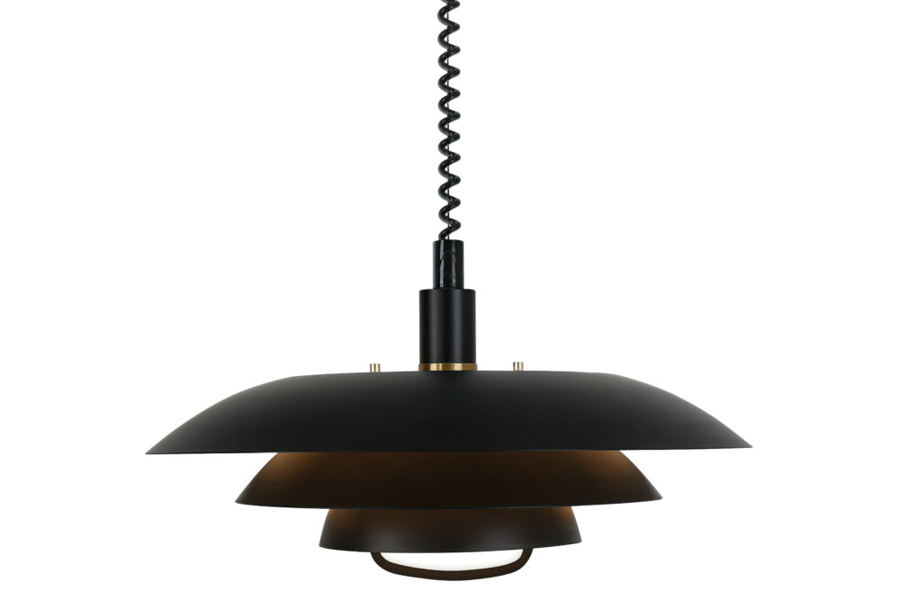 Epsilon Taklampa Med Hiss, Svart - Aneta Lighting Aneta Lighting 15208-15 Lampbutik I Centrala Göteborg - Lighty