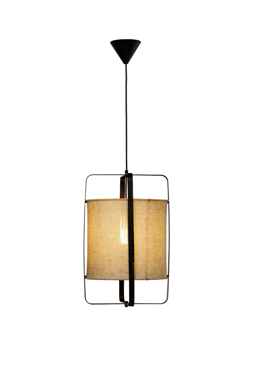 Ronda Taklampa, Svart/Beige - Aneta Lighting Aneta Lighting 15322-15-02 Lampbutik I Centrala Göteborg - Lighty