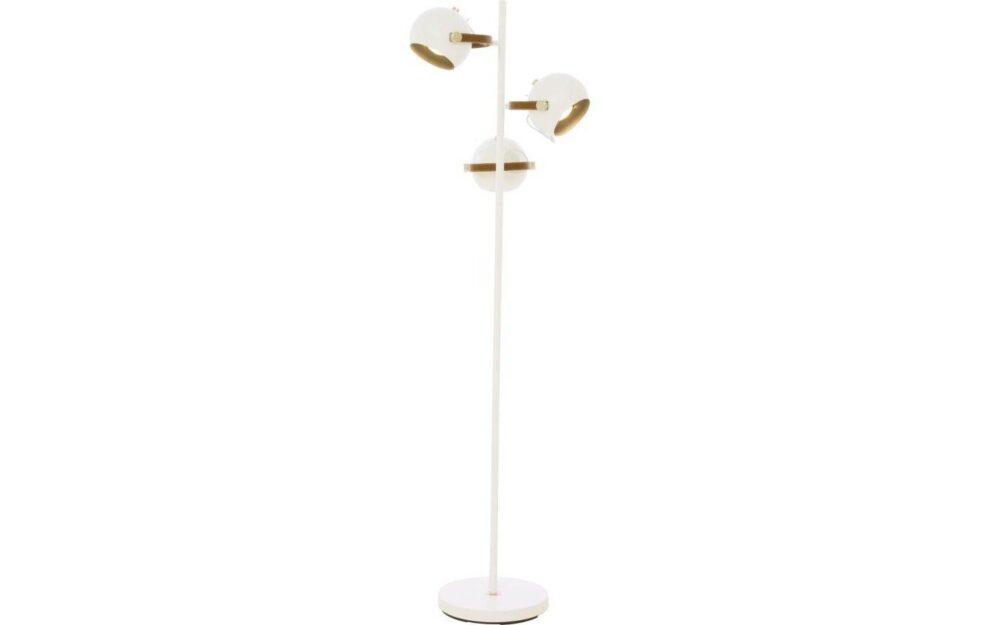 Bow Golvlampa. 3-Arm, Vit - Aneta Lighting Aneta Lighting 69803-01 Lampbutik I Centrala Göteborg - Lighty