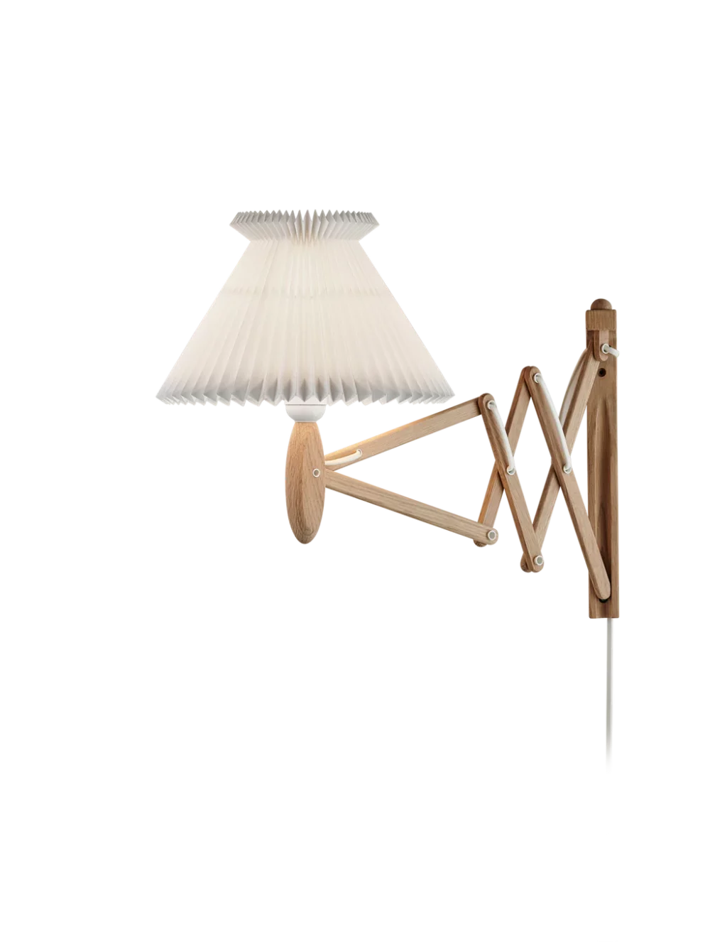 Vägglampa, Sax Ljus Ek, Inkl. Lampskärm 6-17, L:60Cm - Le Klint Le Klint 224Lok Lampbutik I Centrala Göteborg - Lighty